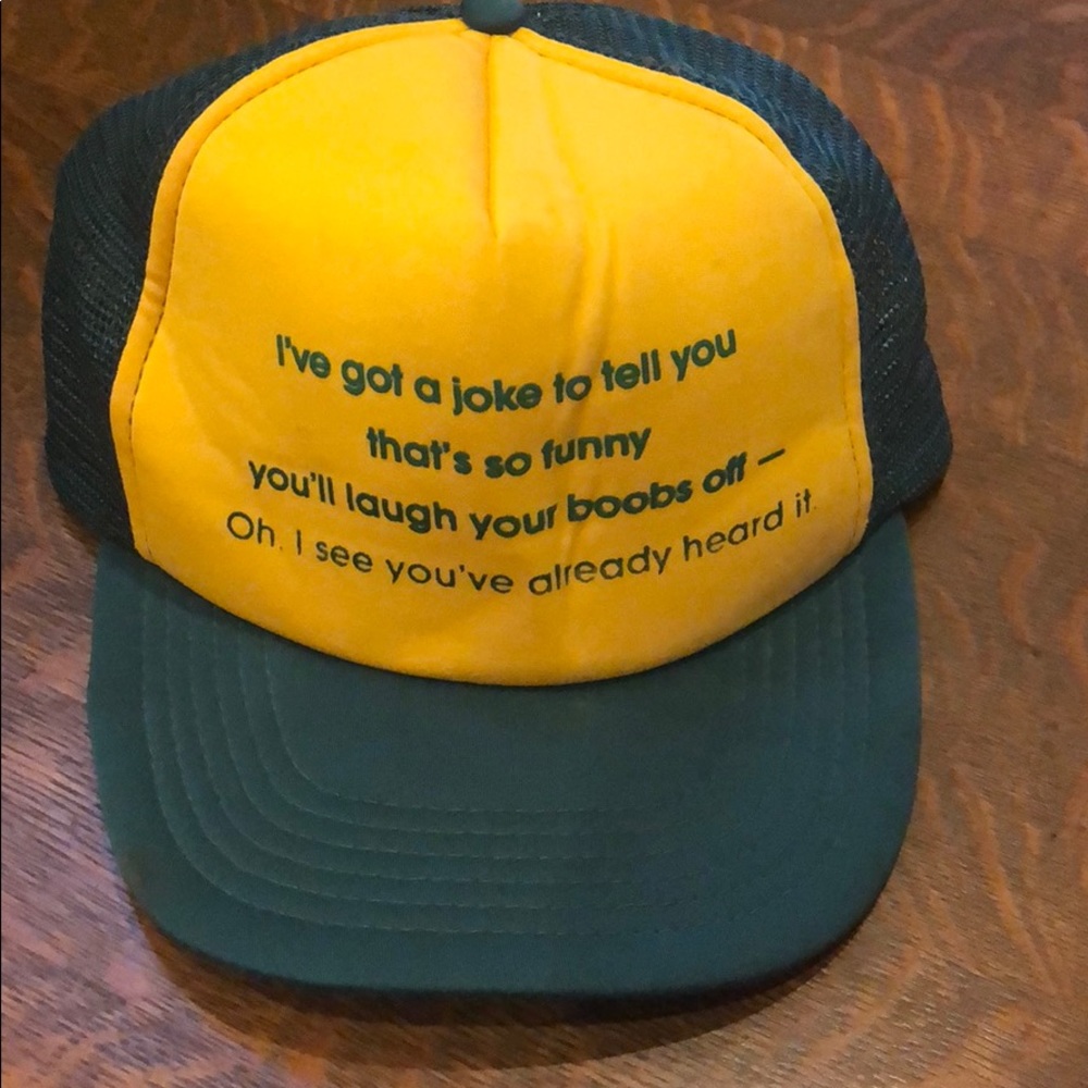 TRUCKER HAT Mesh Joke Cap Laugh Prank Hat